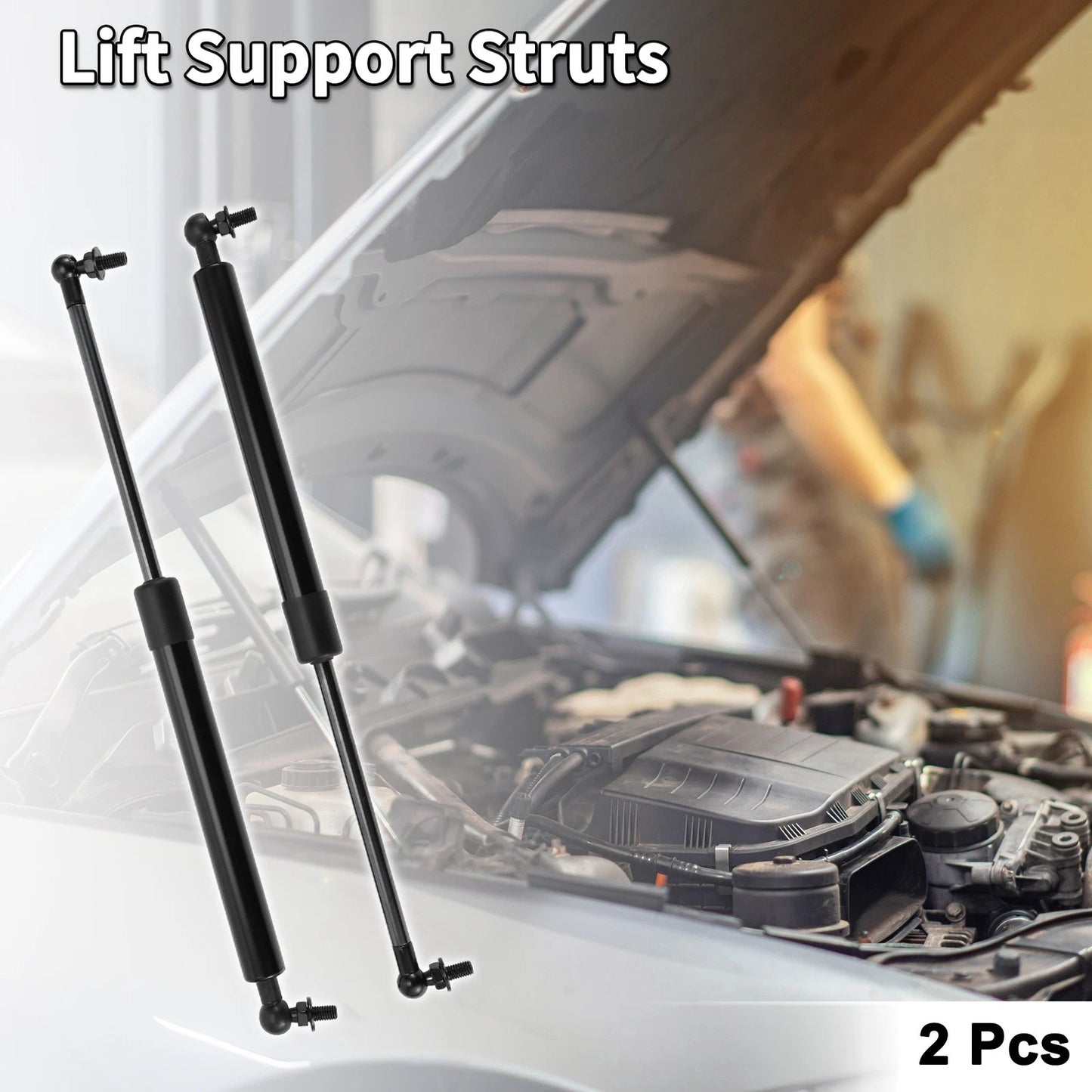 Front Hood Lift Supports Struts Gas Spring for Toyota Celica (1982–1984)