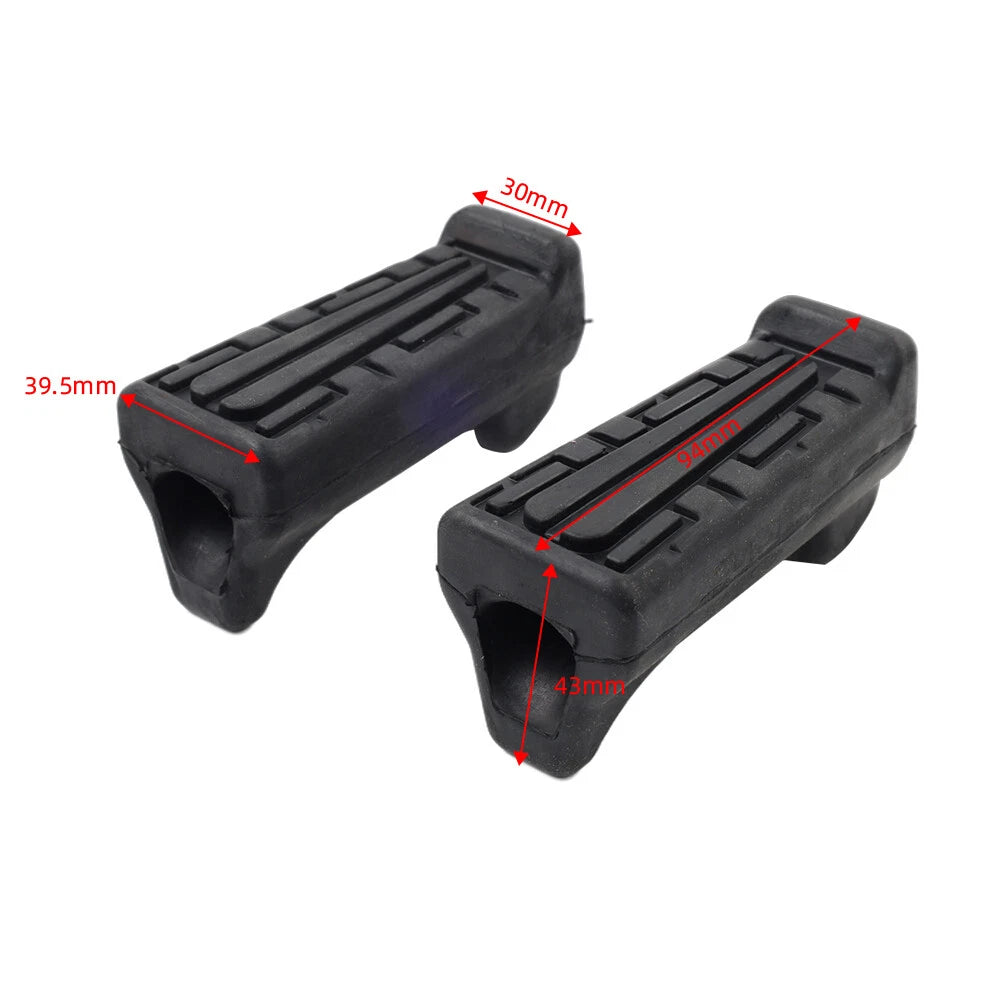 Front Pedal Footrest Pegs for Yamaha YBR125 YBR 125 (All Years)