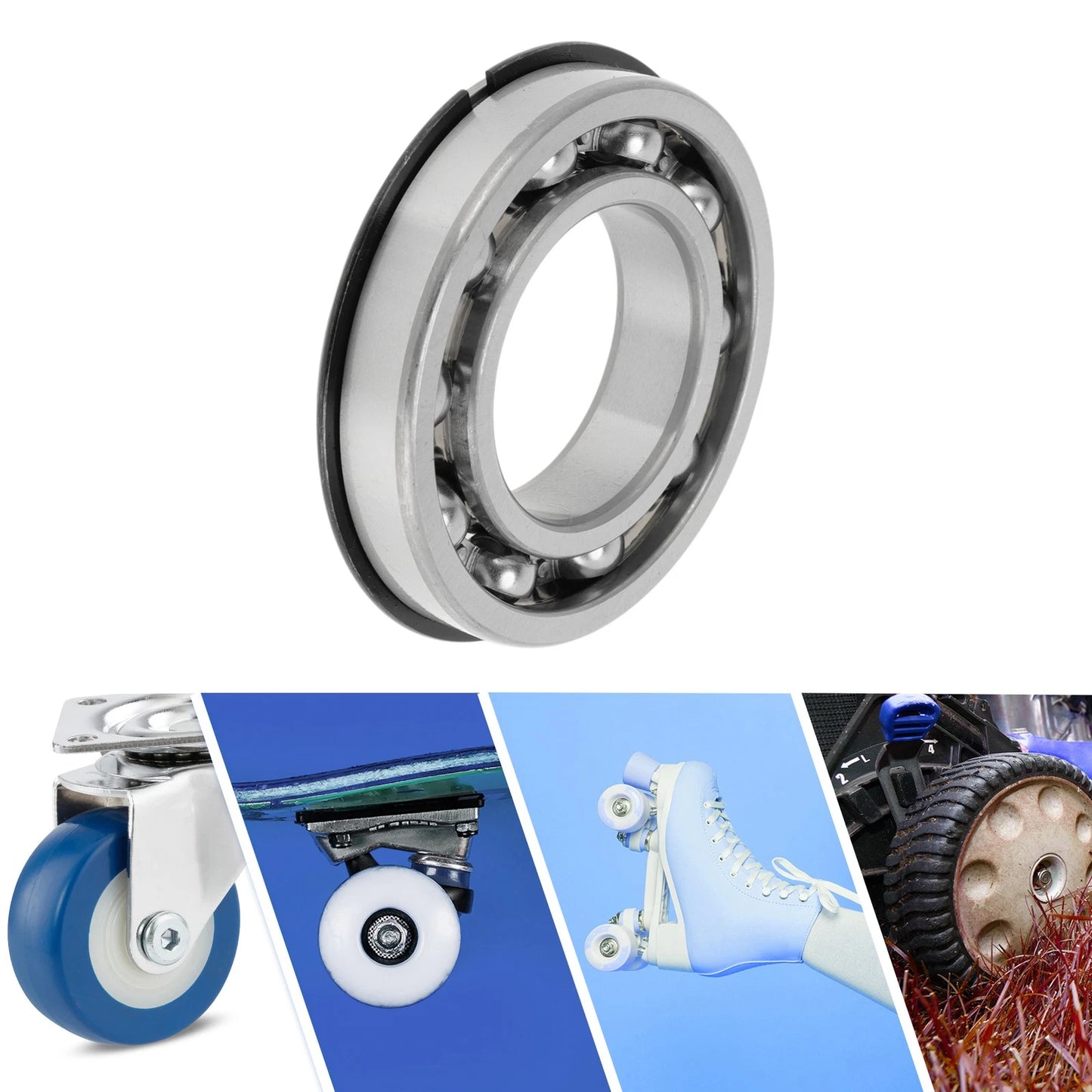 Deep Groove Ball Bearings 55x100x21mm 1 pc for Scooter Skateboard Wheel