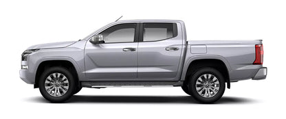 Matte Black 2 x Door Handle Bowl Cups for Mitsubishi L200 Triton (2024-2025)