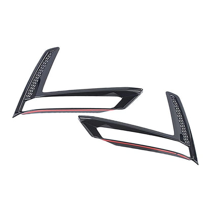 Black Front Fog Lamp Light Cover Trim for Honda CR-V (2023-2024)