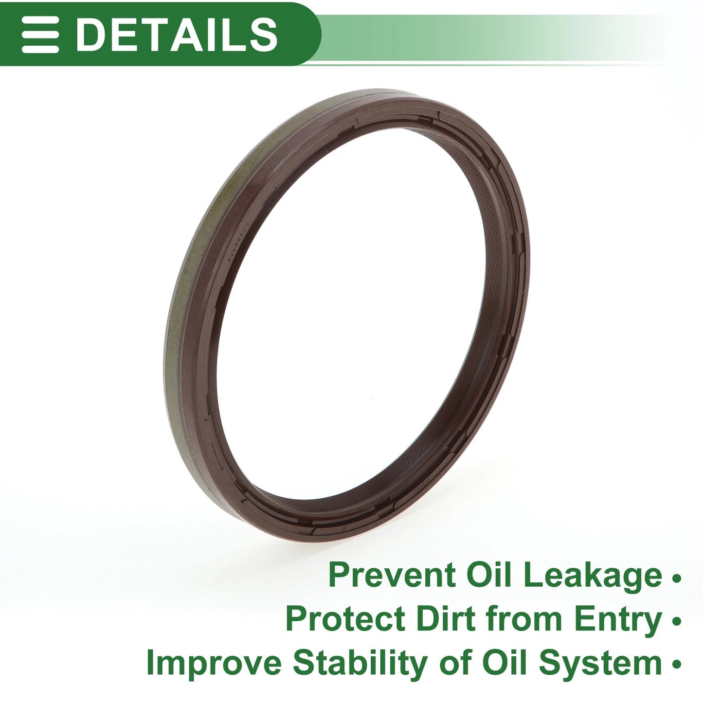 1 Pc Rear Crankshaft Oil Seal for Vauxhall Astra