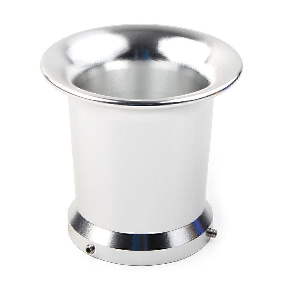 CNC Velocity Stacks Air Filter for 32/34mm Carburetor - Silver