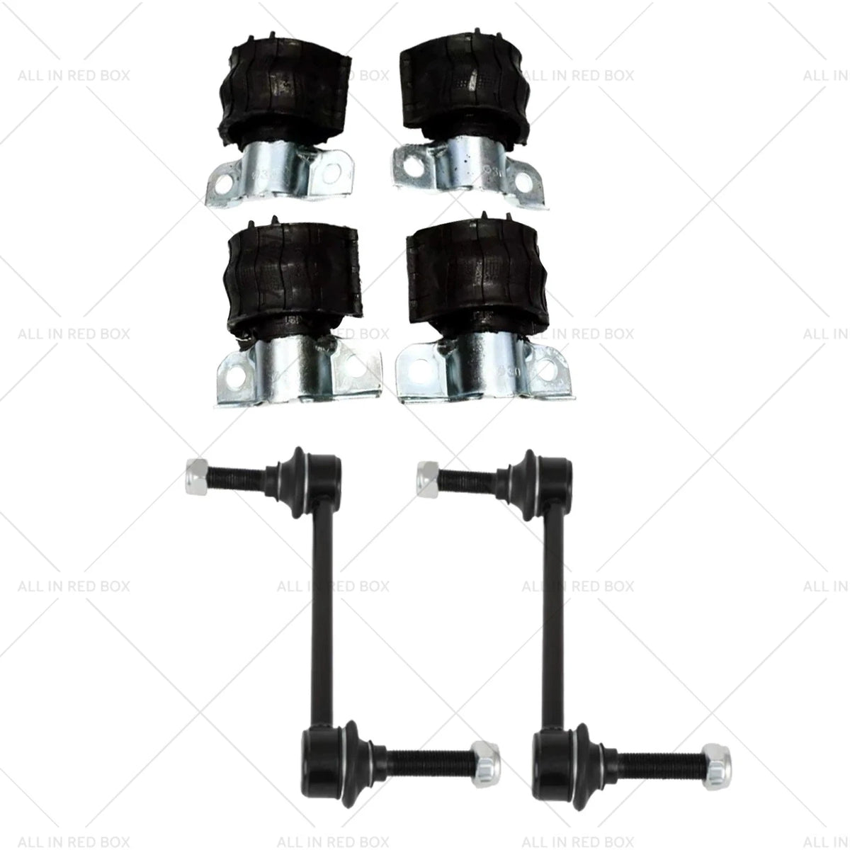 6 x Front Sway Bar Links & Bushings for Mercedes ML W164 GL X164 (2006-2012)