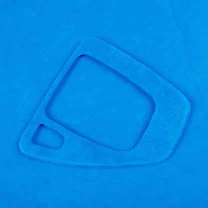 1pc Blue Leather Gear Shift Trim for BMW 3 Series E90 E92 E93 (2005-2012)