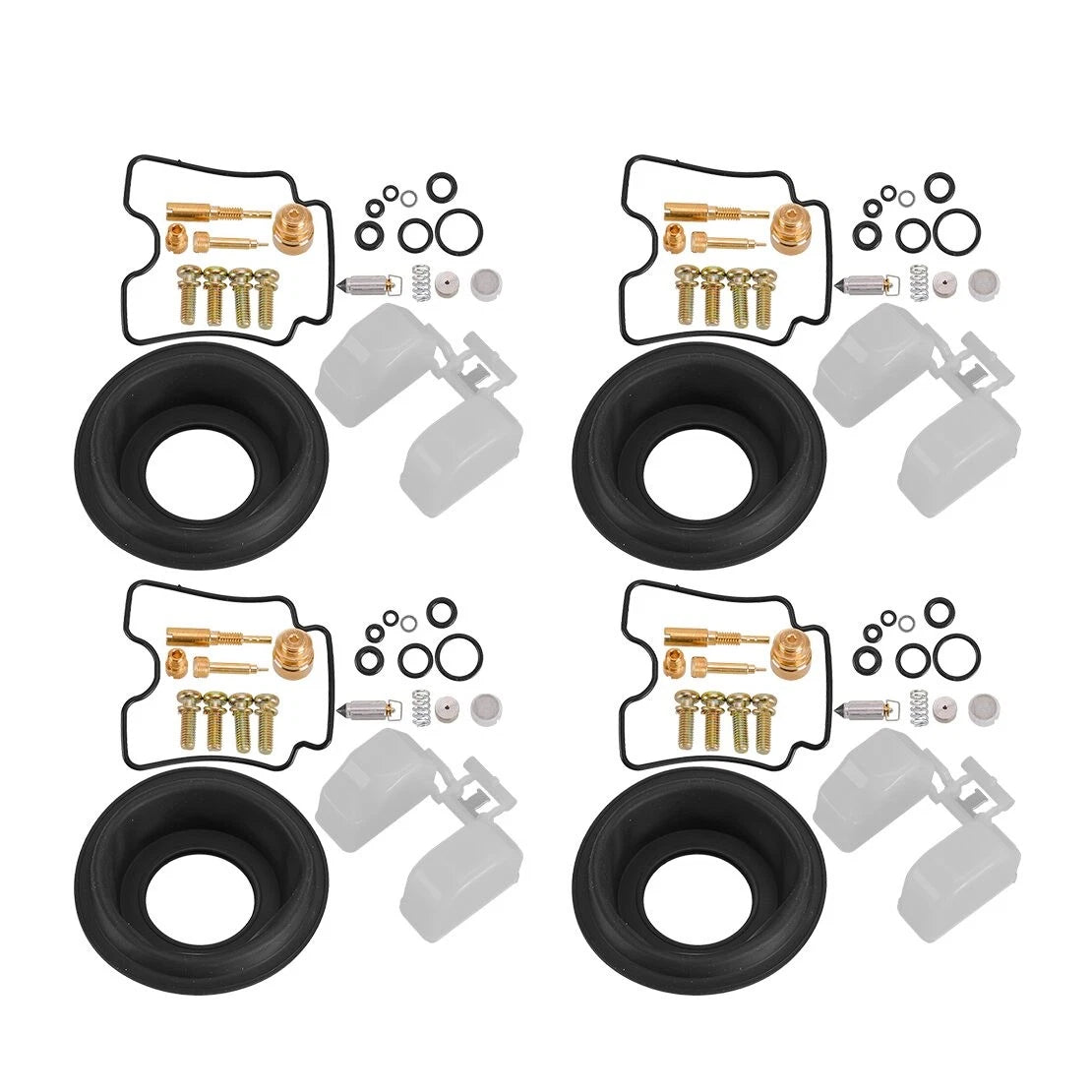 Set of 4 Carburetor Repair Kits for Suzuki GSX750F Katana 750 (1998-2006)