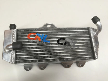 Aluminum Radiator & White Hoses for Yamaha YZ125 (2002-2004)