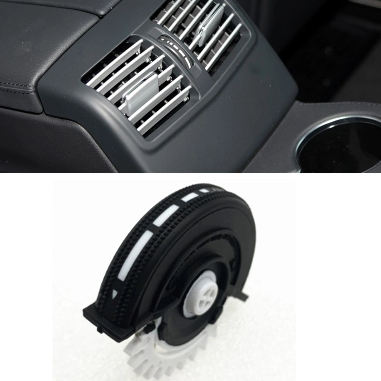 Rear Air Vent Outlet for Mercedes Benz E Class W207 (2008-2016) Black
