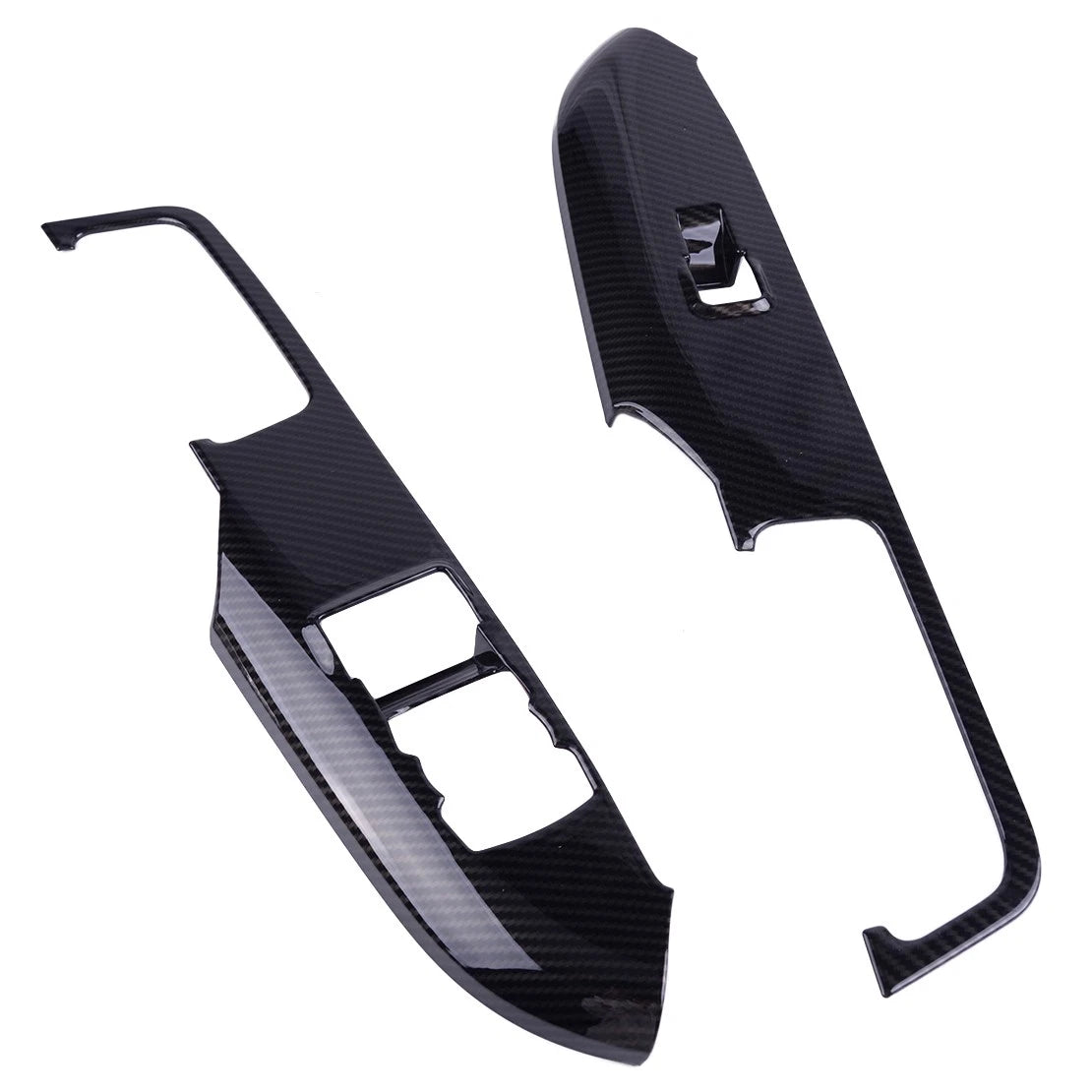 Carbon Fiber Power Window Switch Panel Cover for Ford Mustang (2015-2019)