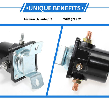 Tractor Starter Solenoid Relay 12V for Ford Farm Tractor