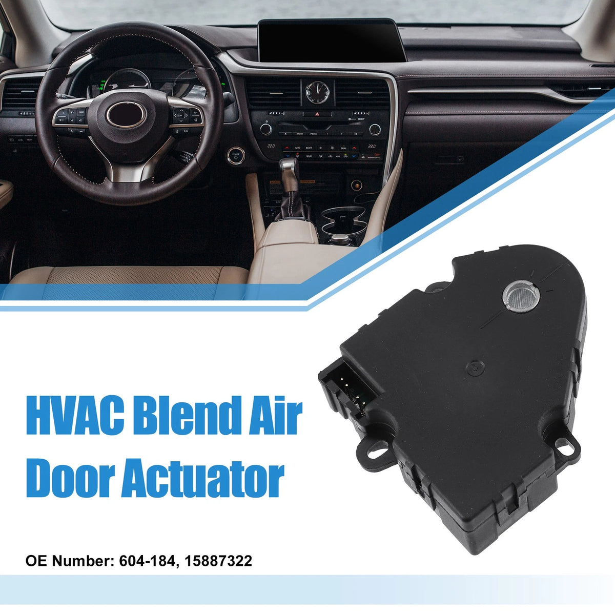 Air Door Actuator Heater Temperature Actuator for GMC Yukon Chevrolet