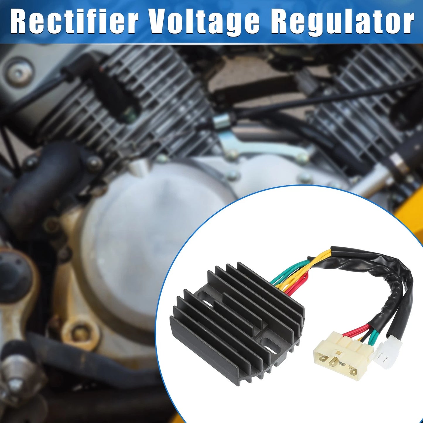 Rectifier Voltage Regulator for Honda GL1200 Goldwing (1985–1987)