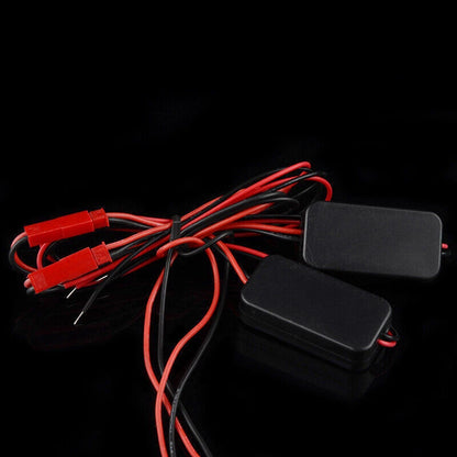 110mm DRL COB LED Angel Eyes Halo Ring Fog Headlight Lamps