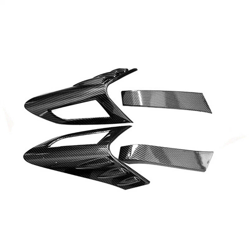 Carbon Fiber Style Eyebrow Rear Tail Light for Toyota C-HR (2016–2021)