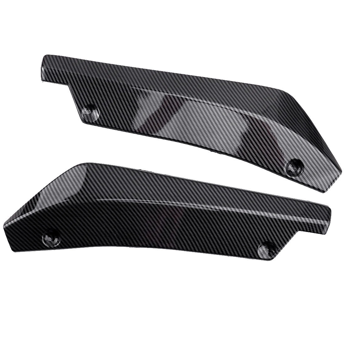 Rear Lip Wrap Angle Splitter Diffuser Canard for BMW F30 F31 F32 F33