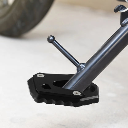 Kickstand Pad Set 2 x Aluminum Alloy for Honda Monkey 125 (2018-2023) Black