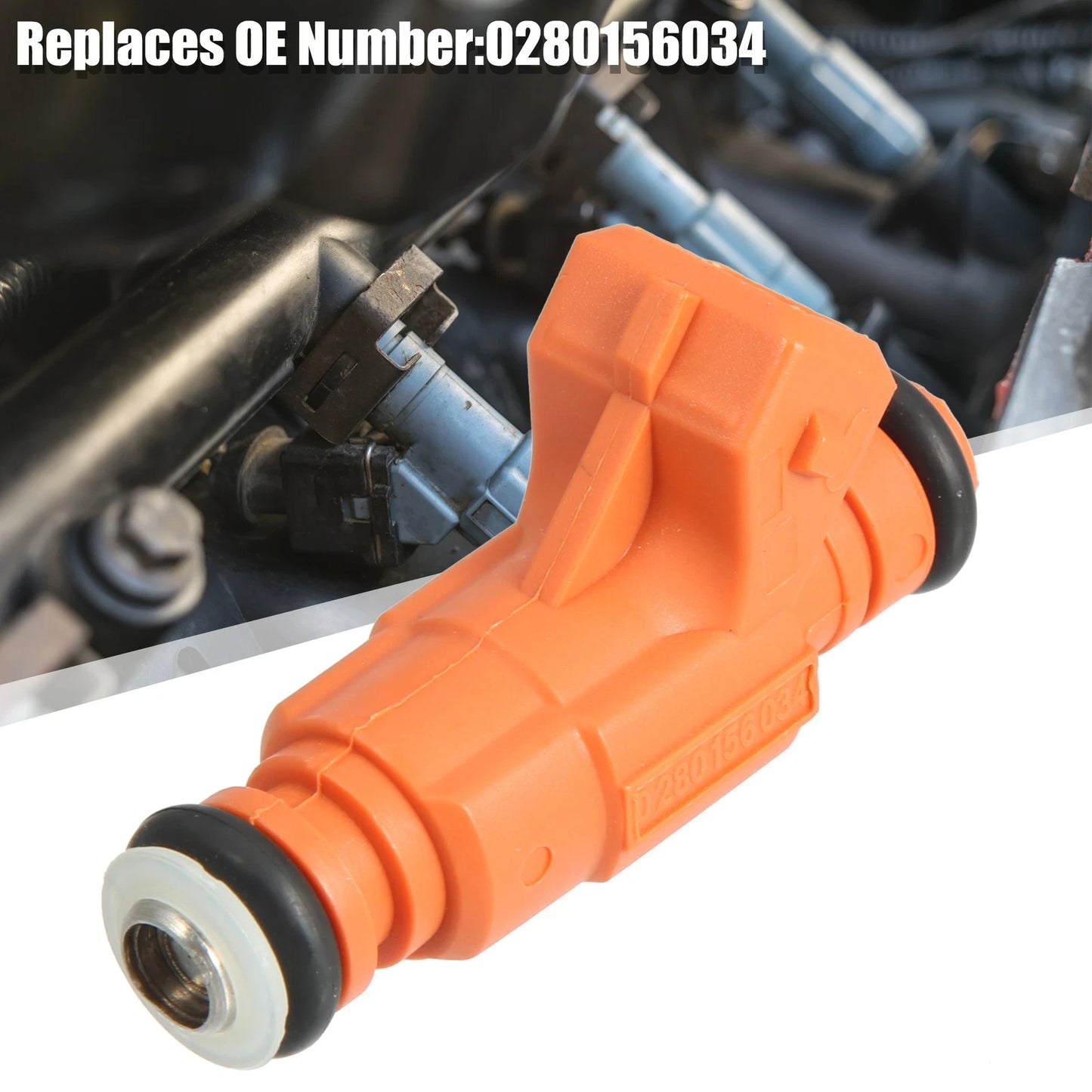4 Pcs Fuel Injector Nozzle for Citroen C2 C3 Berlingo 1.6L (2003-2010)