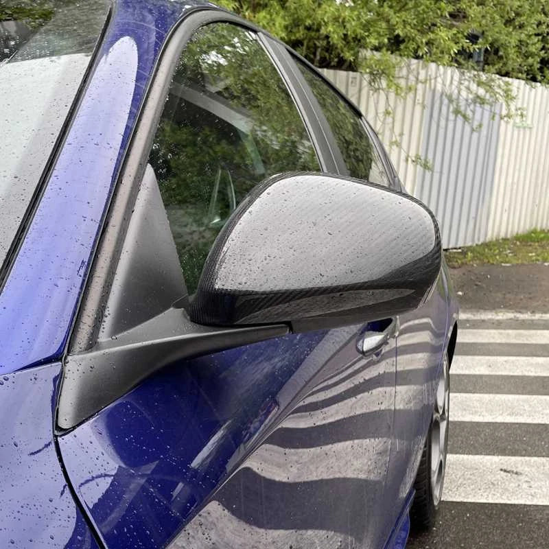 Real Carbon Fiber Add-on Side Mirror Cover for Alfa Romeo Giulietta 2012-2021