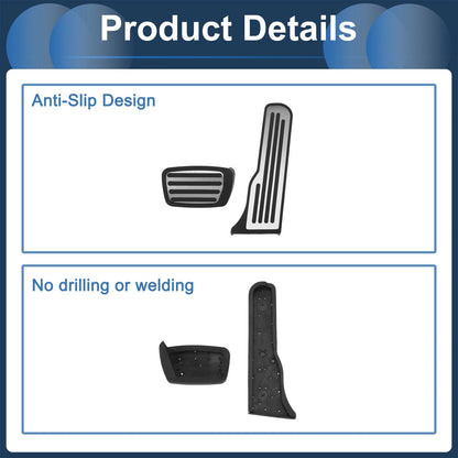 Foot Accelerator Pedal Covers for Chevrolet Camaro (2016 - 2018)