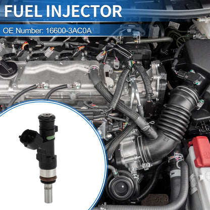 Fuel Injector for Nissan March 1.6 (2016-2021) 1 Pc Black