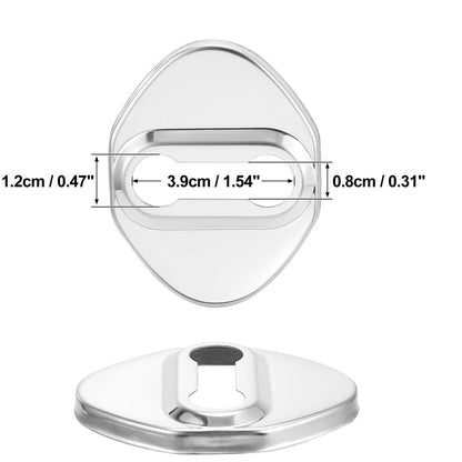 4 x Car Door Lock Latch Striker Cover Caps for Toyota