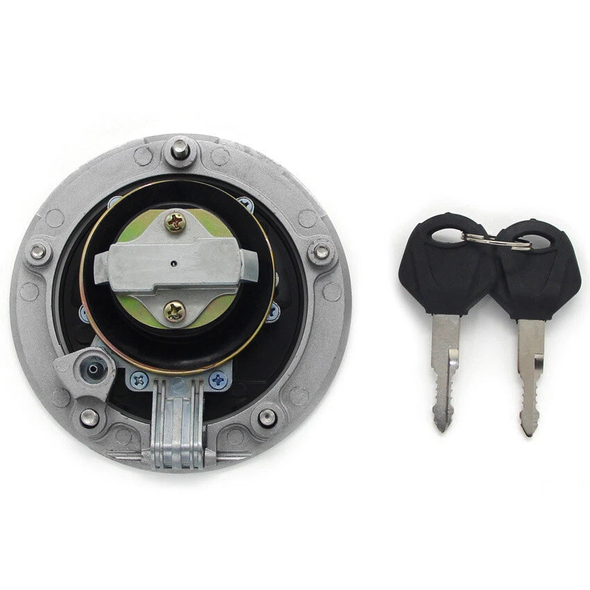 Fuel Gas Tank Cap Cover Keys for Kawasaki Z800 Z750 Z1000 ZR1000 Z1000SX ZZR1400 (2013-2023)