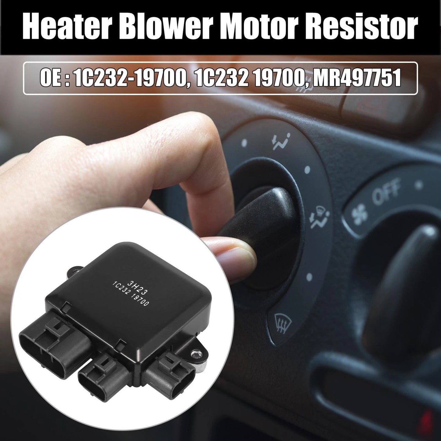 Heater Blower Motor Resistor for Mitsubishi Lancer (2002-2007)