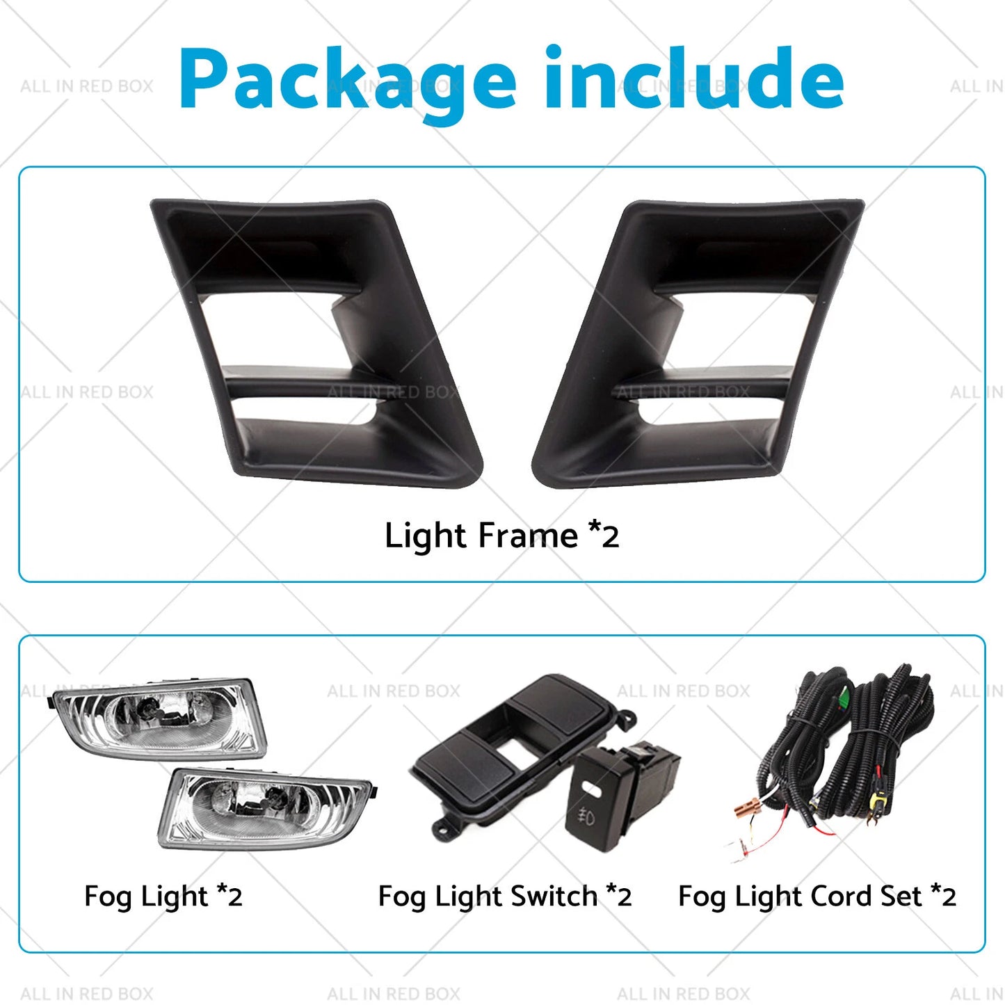 Fog Light Set for Honda Civic Sedan (2006-2008)