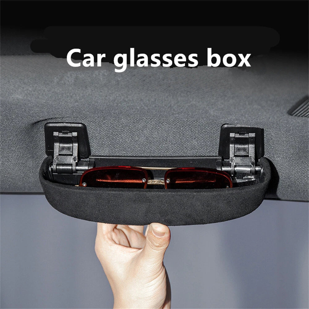 Black Glasses Storage Box for Toyota Land Cruiser Prado LC250 (2024-2025)