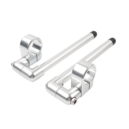 43MM Cafe Racer 7/8" Clip-On Handlebar for Motorcycle Universal (No Year)