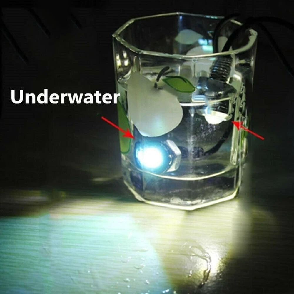LED Light 8pcs Flood Beam 12V DC Waterproof Aluminum Alloy