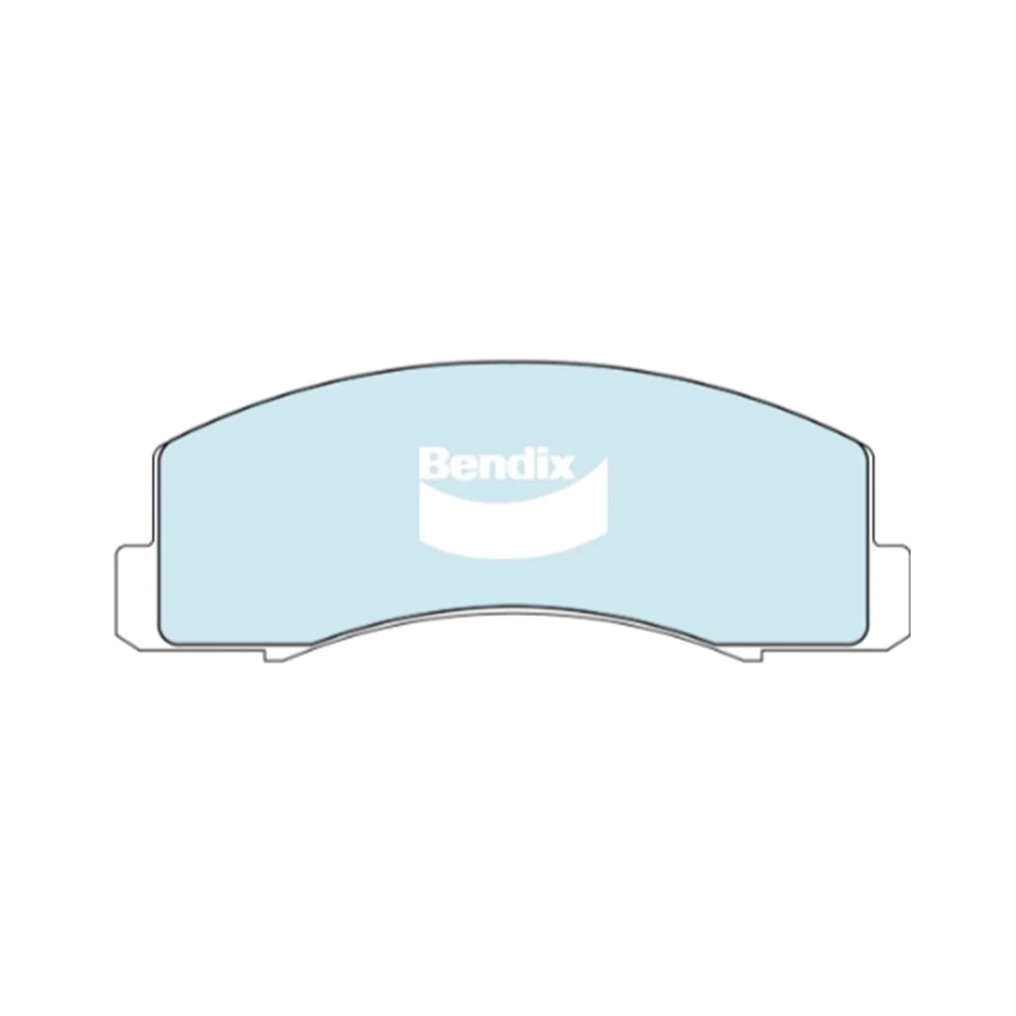 Front Disc Brake Pad Set for Toyota Camry (1987–1992)
