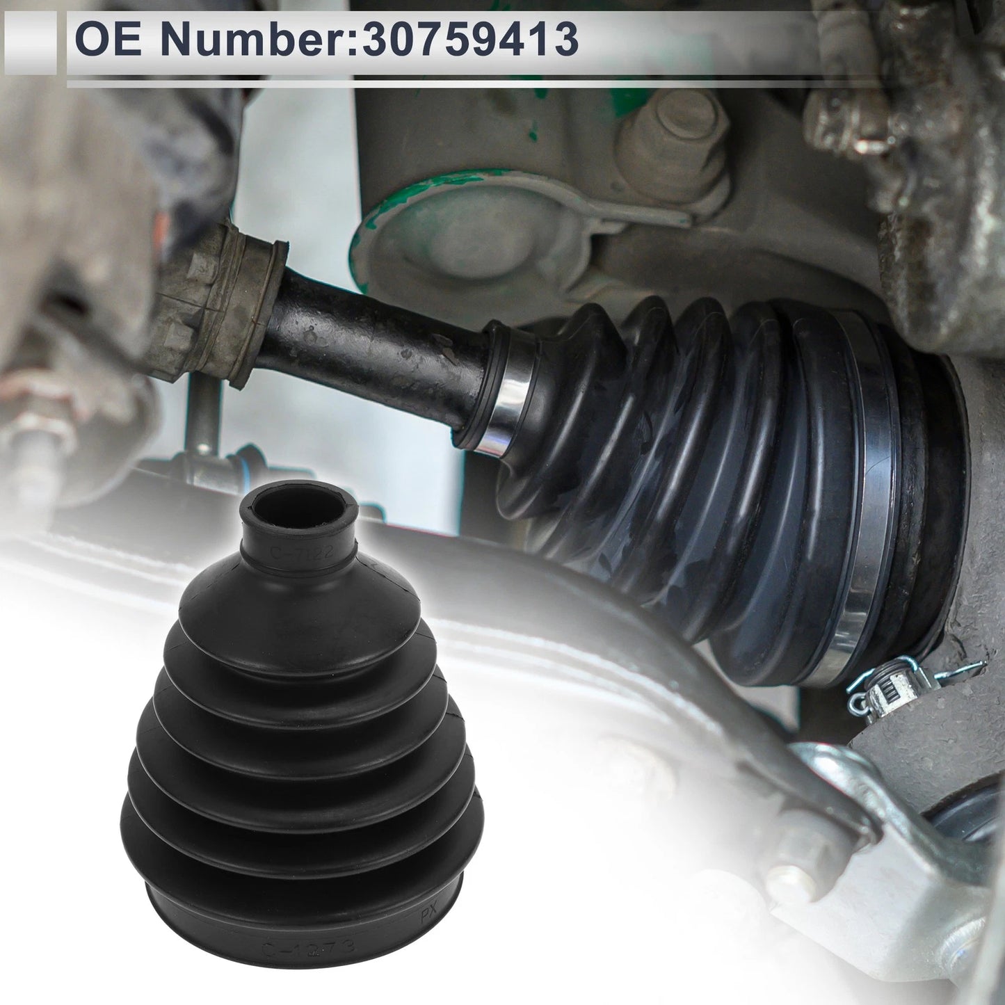 Outer CV Joint Boot Kit with Clamps for Volvo S60 (2011-2016)