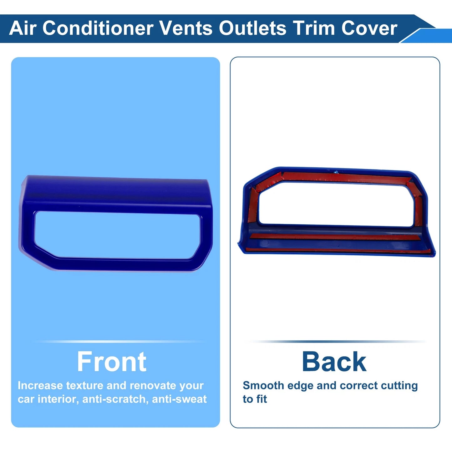 Air Condition Outlet Vent Trim Cover Frame  for Toyota Tacoma (2024-2025)