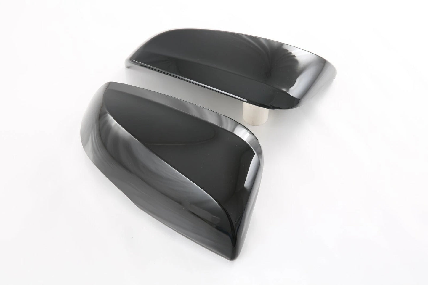 ABS Black Rearview Side Mirror Cover Trim for 2020-2023 Toyota Highlander (2020-2023)