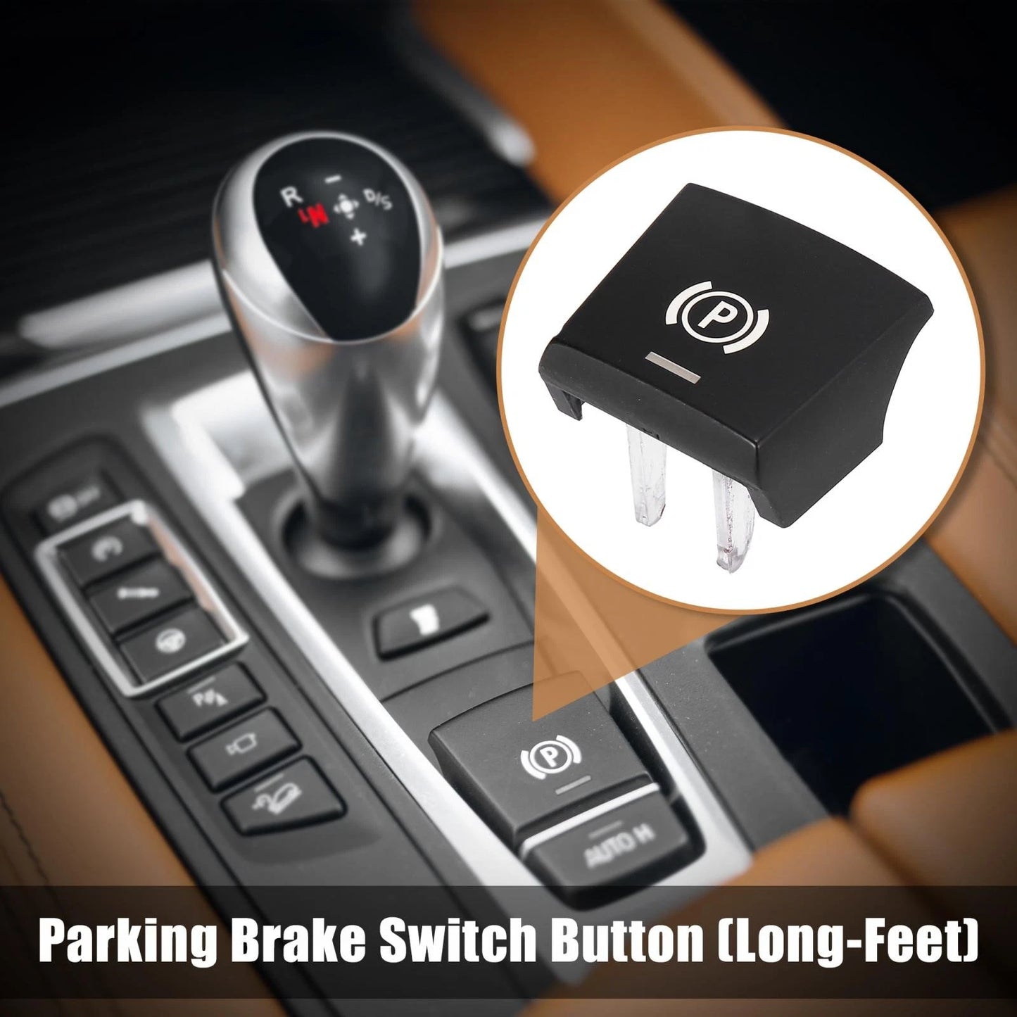 Parking Brake Switch P Button Cover for BMW 5-7 (2009-2014)