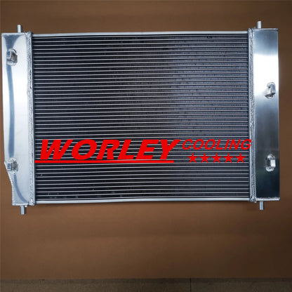 QLD-3 Rows Aluminum Radiator + Fan for Chevy Corvette C6 (2005-2013)