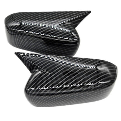 Carbon Fiber Black Side Mirror Covers for Honda Accord (2003-2007)