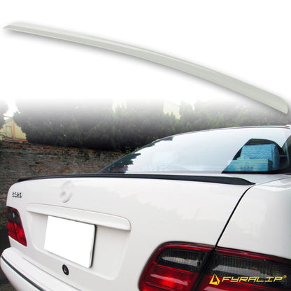 143 White Boot Lip Spoiler for Mercedes-Benz W210 (1996-2002)