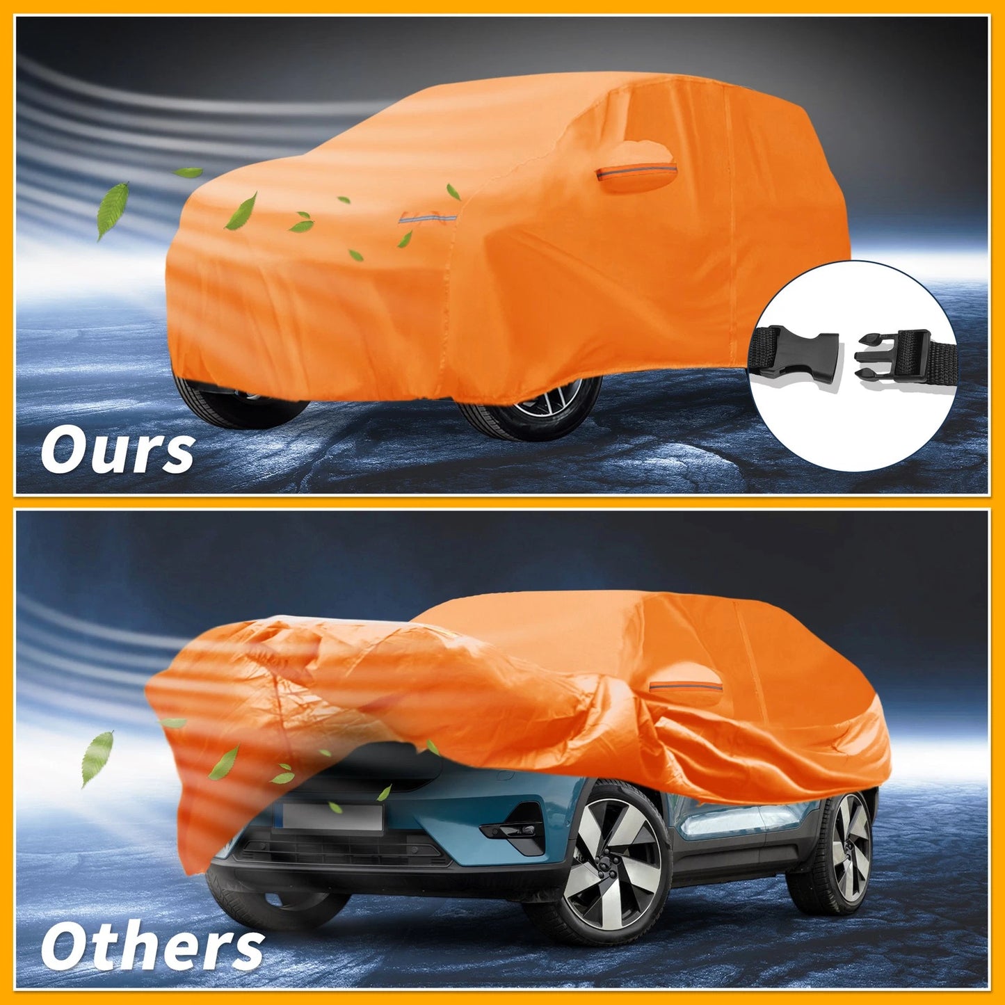 Waterproof All Weather Car Cover for Volvo C40 (2022-2023)