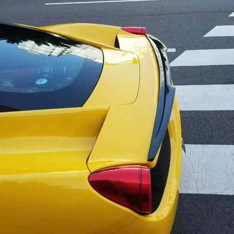 Real Carbon Fiber Rear Spoiler Trunk Wing for Ferrari 458 Italia 2010-2015