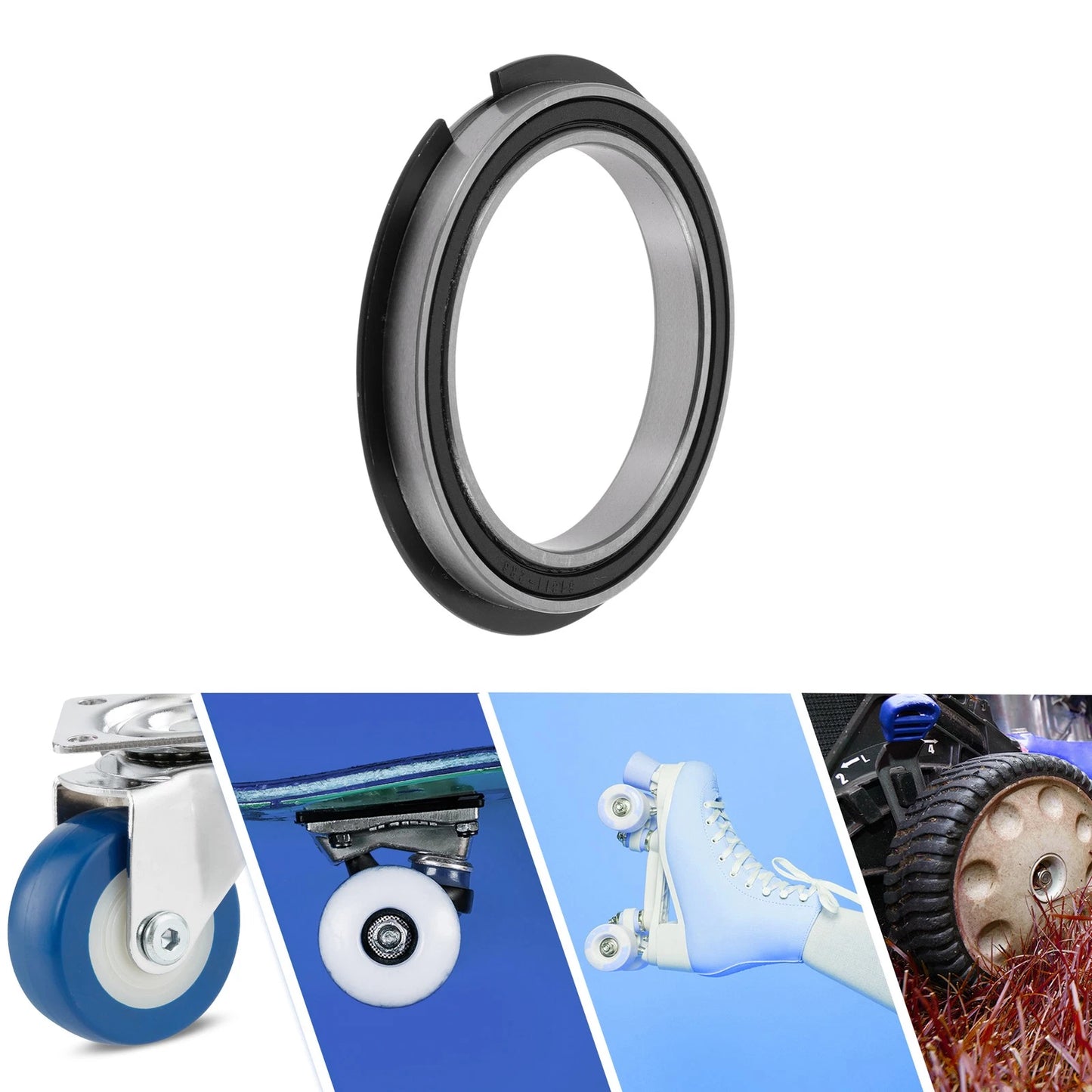 55x72x9mm Deep Groove Ball Bearings for Scooter Skateboard Wheel