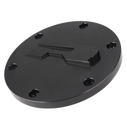 Aluminum Black Derby Cover for Suzuki Boulevard M109R (2007-2014)
