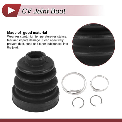 Inner CV Joint Boot Kit with Clamps for Honda CR-V (2012-2014)