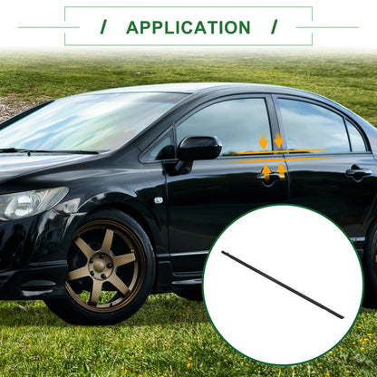 Front Left Right Weatherstrip Window Seals for Honda Civic (2006-2011)