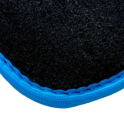 AutoWin Black Floor Mats for BMW 7 Series F02 (2009-2015)