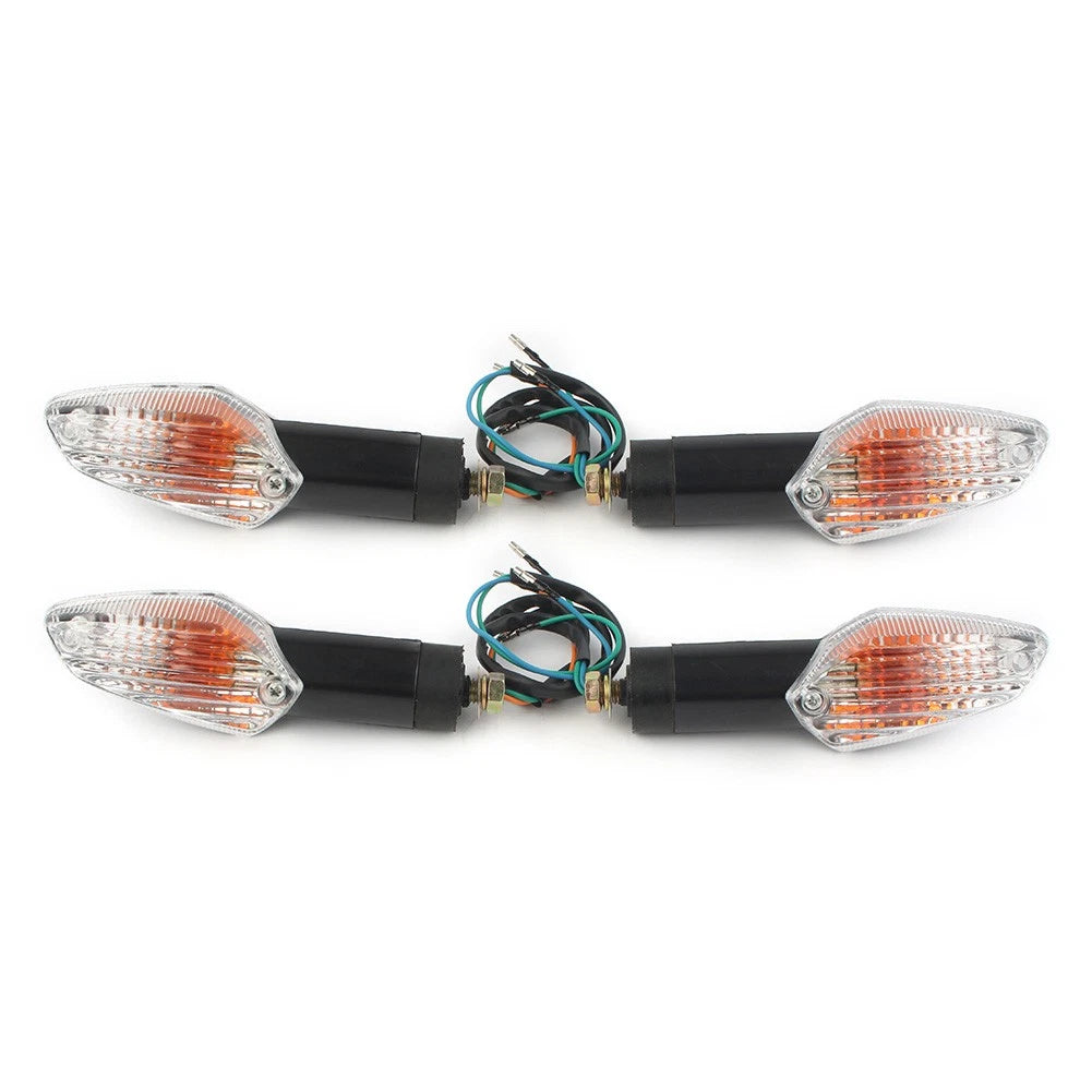 Clear Front & Rear Turn Signal Lights for Honda CBF125 (2009-2016)