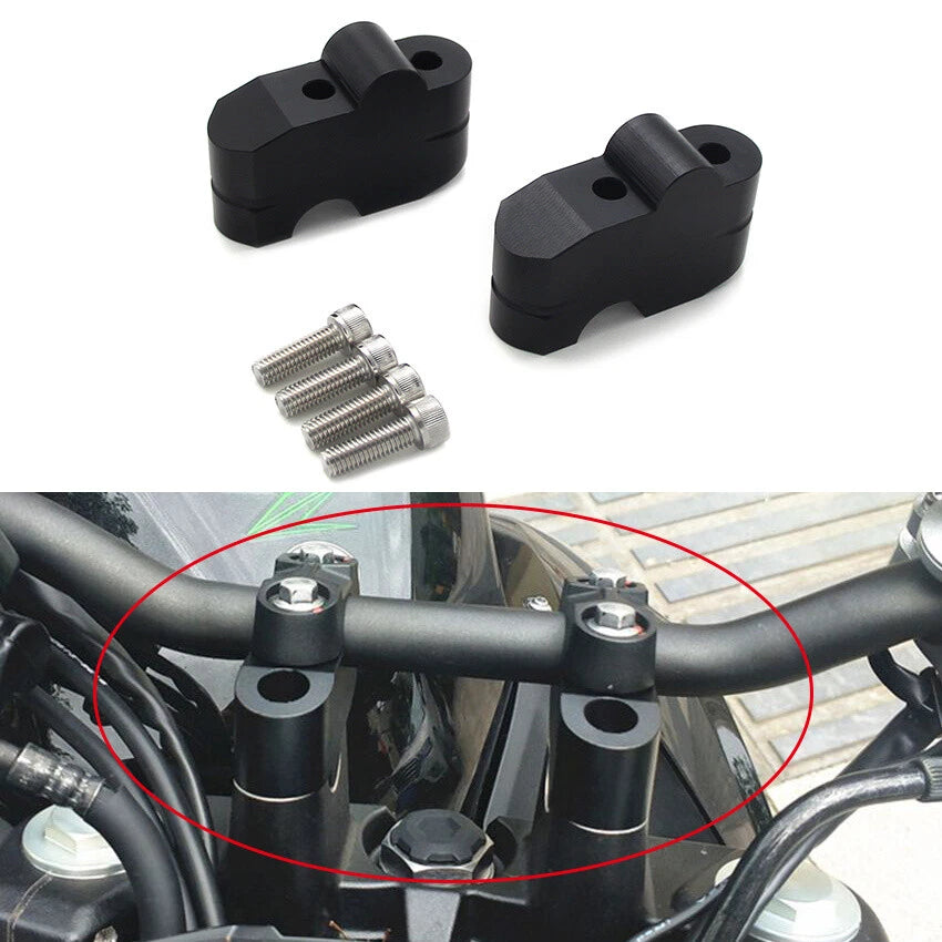 Handle Bar Risers for Kawasaki Z400 ER400 (2019-2020)