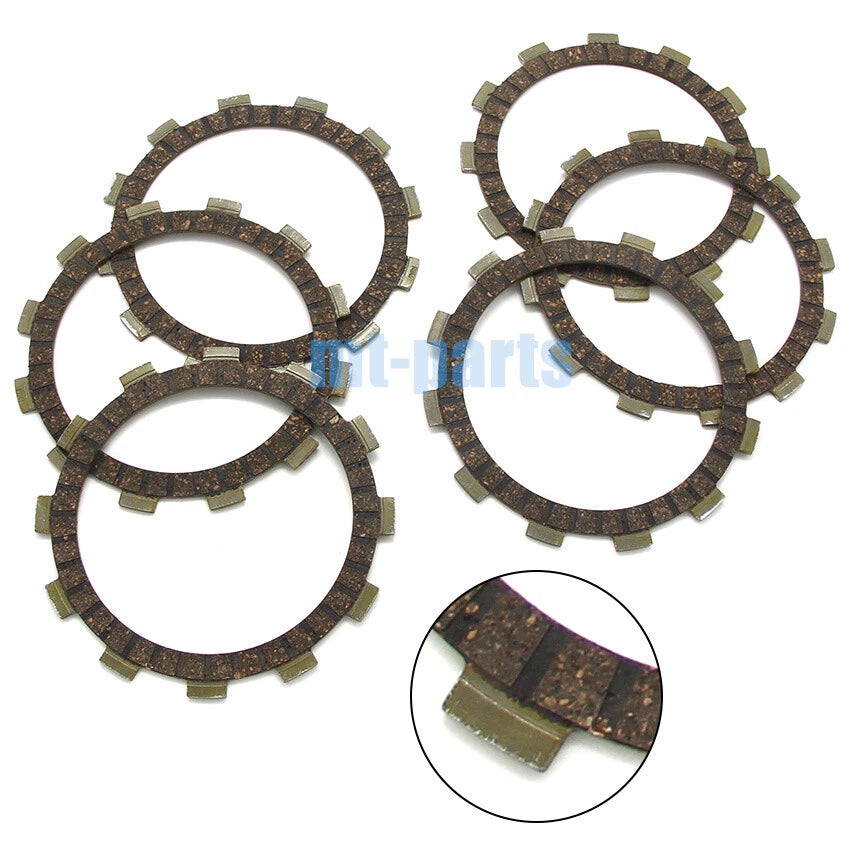 Clutch Friction Plate Kit for Suzuki RG250, DR400 ST/SX (1980-1983)