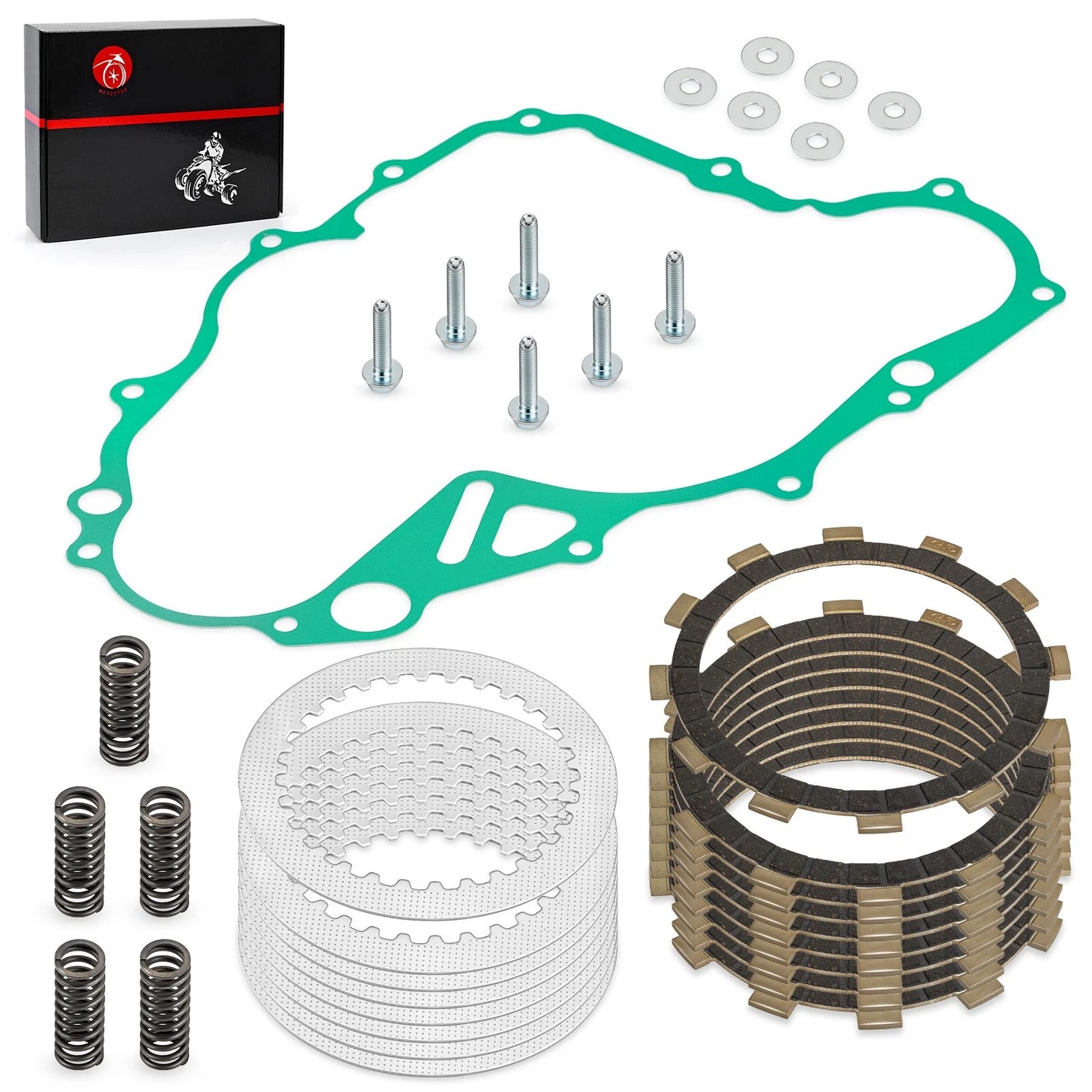 Clutch Friction Steel Plates & Gasket Kit for Yamaha WR250F YZ250FX (2015–2019)